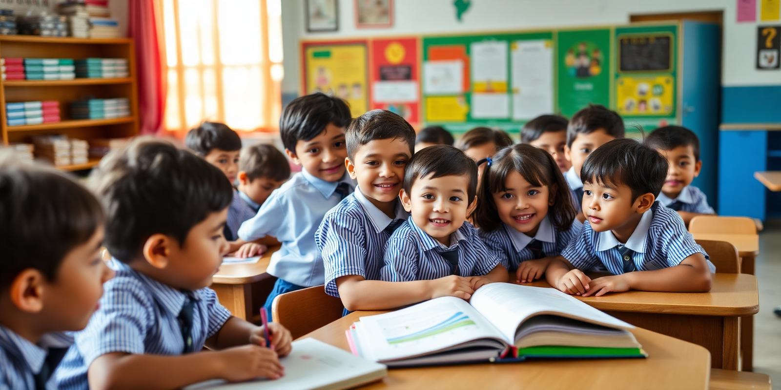 Students learning